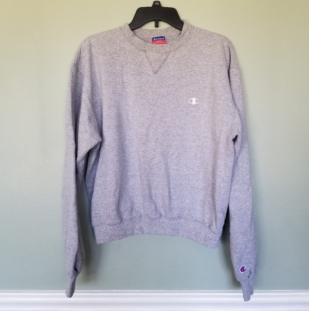 Mens gray crewneck